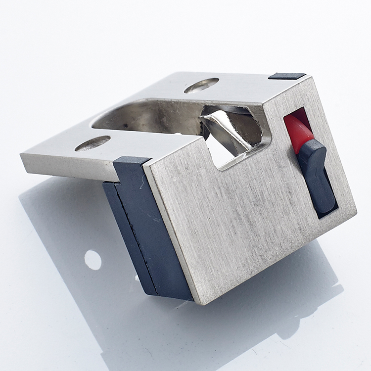 木门五金/隐藏式/防盗链/定制/kf-ycsfdl/不锈钢本色